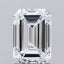 2.04ct Emerald Lab Grown Diamond (Colour E, Clarity IF, IGI Certified)
