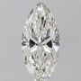2.04ct Marquise Lab Grown Diamond (Colour G, Clarity VVS2, IGI Certified)