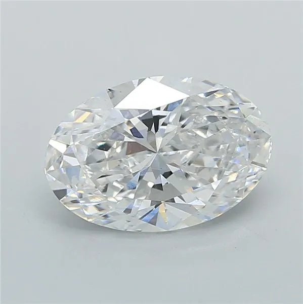 2.04ct Oval Lab Grown Diamond (Colour D, Clarity VS2, IGI Certified)