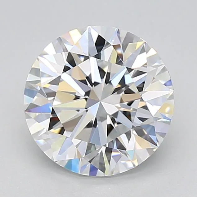 2.04ct Round Lab Grown Diamond (Colour D, Clarity VVS1, Cut ID, IGI Certified)
