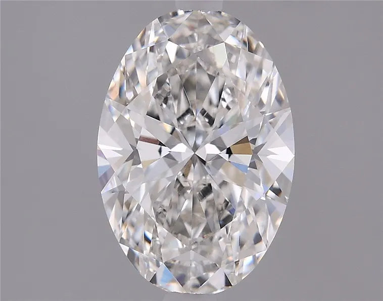 2.05ct Oval Lab Grown Diamond (Colour G, Clarity VVS2, IGI Certified)