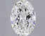 2.05ct Oval Lab Grown Diamond (Colour G, Clarity VVS2, IGI Certified)