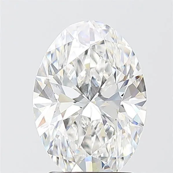 2.06ct Oval Lab Grown Diamond (Colour E, Clarity VVS2, IGI Certified)