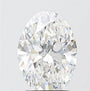 2.06ct Oval Lab Grown Diamond (Colour E, Clarity VVS2, IGI Certified)