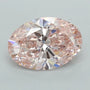 2.06ct Oval Lab Grown Diamond (Colour Fancy Vivid Pink, Clarity VS1, IGI Certified)