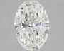 2.08ct Oval Lab Grown Diamond (Colour G, Clarity VS1, IGI Certified)