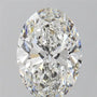 2.08ct Oval Lab Grown Diamond (Colour G, Clarity VVS2, IGI Certified)
