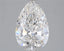 2.08ct Pear Lab Grown Diamond (Colour G, Clarity VVS2, IGI Certified)