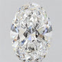 2.09ct Oval Lab Grown Diamond (Colour D, Clarity VS2, IGI Certified)