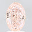 2.09ct Oval Lab Grown Diamond (Colour Fancy Pink, Clarity VVS2, IGI Certified)