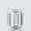 2.10ct Emerald Lab Grown Diamond (Colour F, Clarity VVS2, IGI Certified)