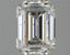 2.11ct Emerald Lab Grown Diamond (Colour F, Clarity SI1, IGI Certified)