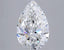 2.12ct Pear Lab Grown Diamond (Colour E, Clarity VVS1, IGI Certified)