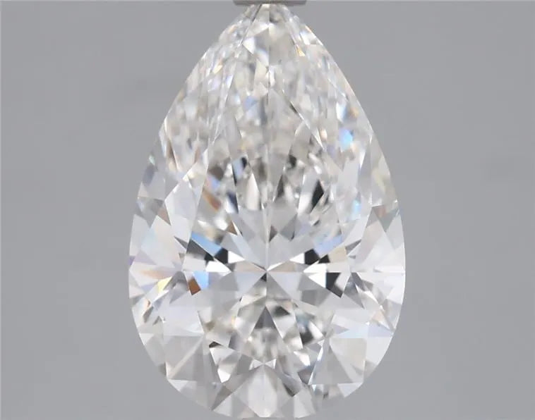 2.13ct Pear Lab Grown Diamond (Colour F, Clarity VVS2, IGI Certified)