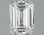 2.19ct Emerald Lab Grown Diamond (Colour D, Clarity SI1, IGI Certified)