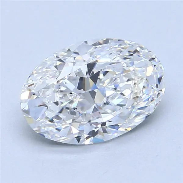 2.20ct Oval Natural Diamond (Colour D, Clarity VVS2, Cut VG, IGI Certified)
