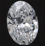 2.22ct Oval Lab Grown Diamond (Colour D, Clarity SI1, IGI Certified)