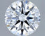 2.26ct Round Lab Grown Diamond (Colour E, Clarity VVS1, Cut ID, IGI Certified)