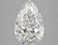 2.32ct Pear Lab Grown Diamond (Colour E, Clarity VVS2, IGI Certified)