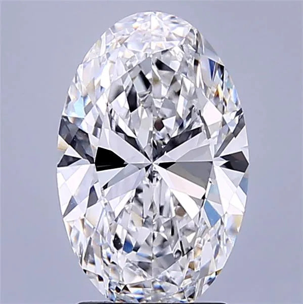 2.38ct Oval Lab Grown Diamond (Colour D, Clarity VVS1, IGI Certified)