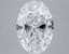 2.38ct Oval Lab Grown Diamond (Colour D, Clarity VVS2, IGI Certified)