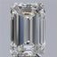 2.40ct Emerald Lab Grown Diamond (Colour G, Clarity VS2, IGI Certified)