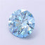 2.44ct Round Lab Grown Diamond (Colour Fancy Vivid Blue, Clarity VS1, Cut EX, IGI Certified)