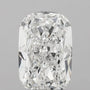 2.50ct Cushion modified Lab Grown Diamond (Colour D, Clarity VVS1, IGI Certified)