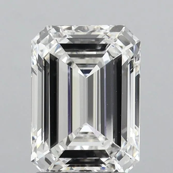 2.50ct Emerald Lab Grown Diamond (Colour F, Clarity VVS1, IGI Certified)