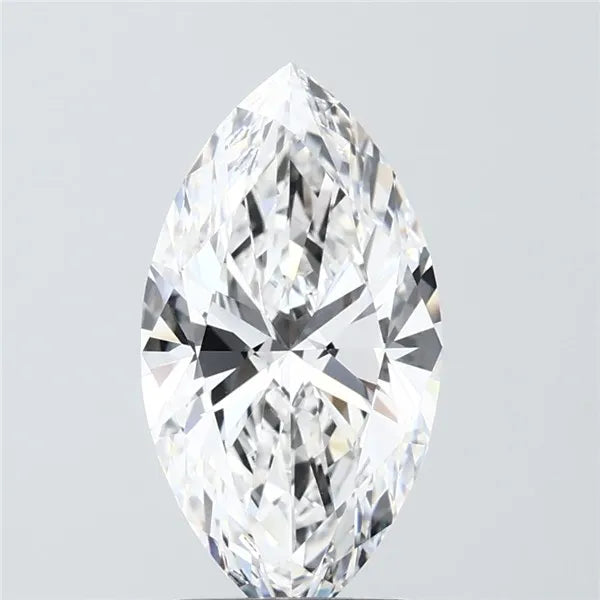 2.50ct Marquise Lab Grown Diamond (Colour E, Clarity VVS2, IGI Certified)