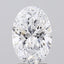 2.50ct Oval Lab Grown Diamond (Colour D, Clarity FL, Cut EX, GIA Certified)