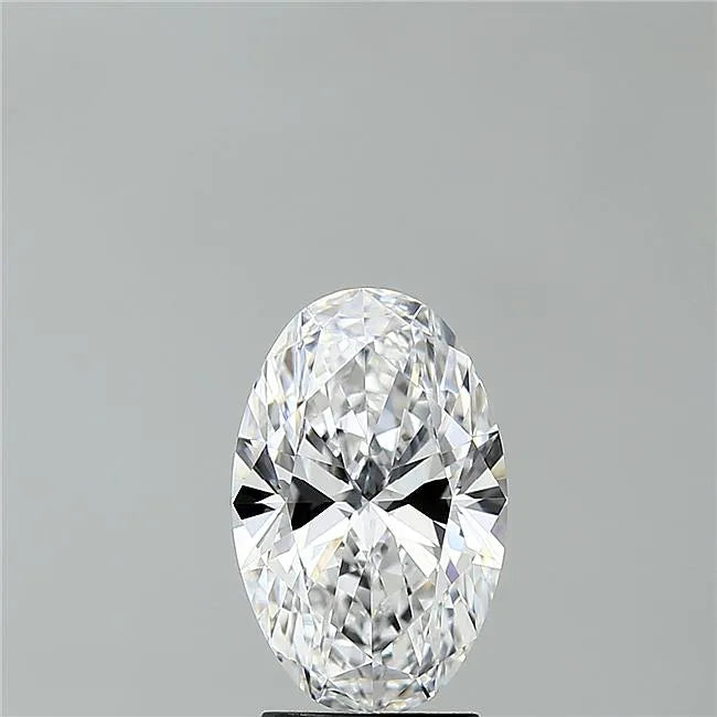 2.50ct Oval Lab Grown Diamond (Colour D, Clarity VVS2, IGI Certified)