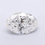 2.50ct Oval Lab Grown Diamond (Colour E, Clarity VS2, IGI Certified)