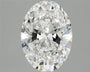 2.50ct Oval Lab Grown Diamond (Colour F, Clarity VS1, IGI Certified)