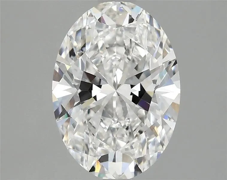 2.50ct Oval Lab Grown Diamond (Colour F, Clarity VS1, IGI Certified)