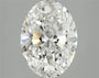 2.51ct Oval Lab Grown Diamond (Colour F, Clarity VVS2, IGI Certified)