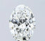 2.51ct Oval Lab Grown Diamond (Colour F, Clarity VVS2, IGI Certified)