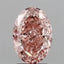 2.51ct Oval Natural Diamond (Colour Fancy Pink, Clarity VS1, Cut GD, GIA Certified)