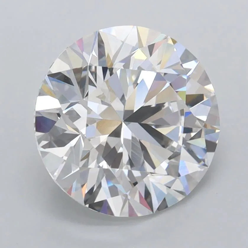 2.51ct Round Lab Grown Diamond (Colour D, Clarity VVS1, Cut EX, IGI Certified)