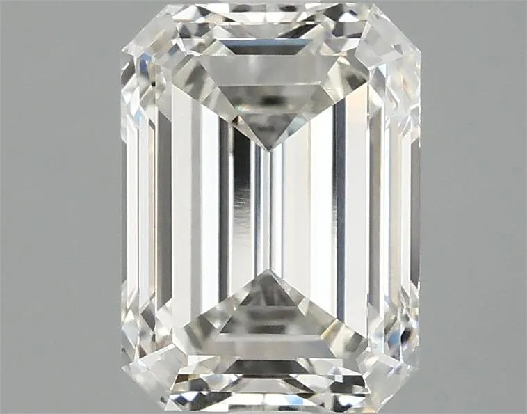 2.52ct Emerald Lab Grown Diamond (Colour G, Clarity VVS2, IGI Certified)