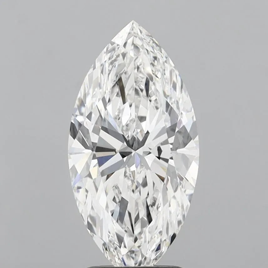 2.52ct Marquise Lab Grown Diamond (Colour E, Clarity VVS2, IGI Certified)