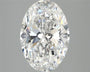 2.52ct Oval Lab Grown Diamond (Colour E, Clarity VS2, IGI Certified)
