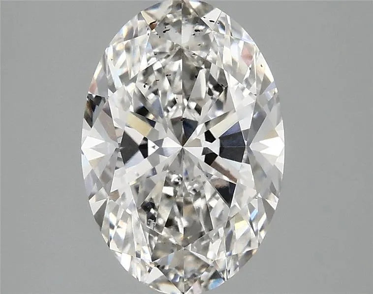 2.52ct Oval Lab Grown Diamond (Colour F, Clarity SI1, IGI Certified)