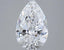 2.52ct Pear Lab Grown Diamond (Colour D, Clarity VVS1, IGI Certified)