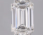 2.53ct Emerald Lab Grown Diamond (Colour F, Clarity VVS2, IGI Certified)