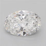 2.53ct Oval Lab Grown Diamond (Colour E, Clarity VVS2, IGI Certified)