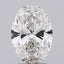 2.53ct Oval Lab Grown Diamond (Colour G, Clarity SI1, IGI Certified)