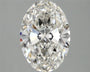 2.53ct Oval Lab Grown Diamond (Colour G, Clarity VVS2, IGI Certified)