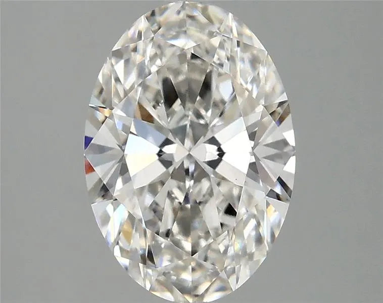2.53ct Oval Lab Grown Diamond (Colour G, Clarity VVS2, IGI Certified)