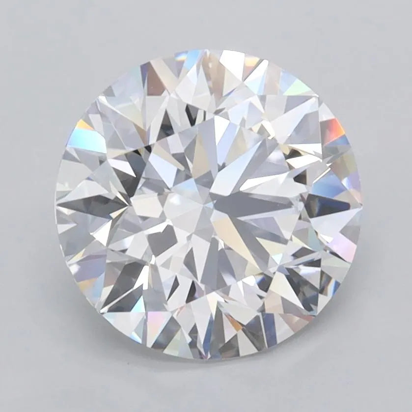 2.53ct Round Lab Grown Diamond (Colour E, Clarity FL, Cut ID, IGI Certified)